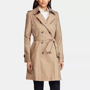 Lauren Ralph Lauren Double Breasted Trench Coat